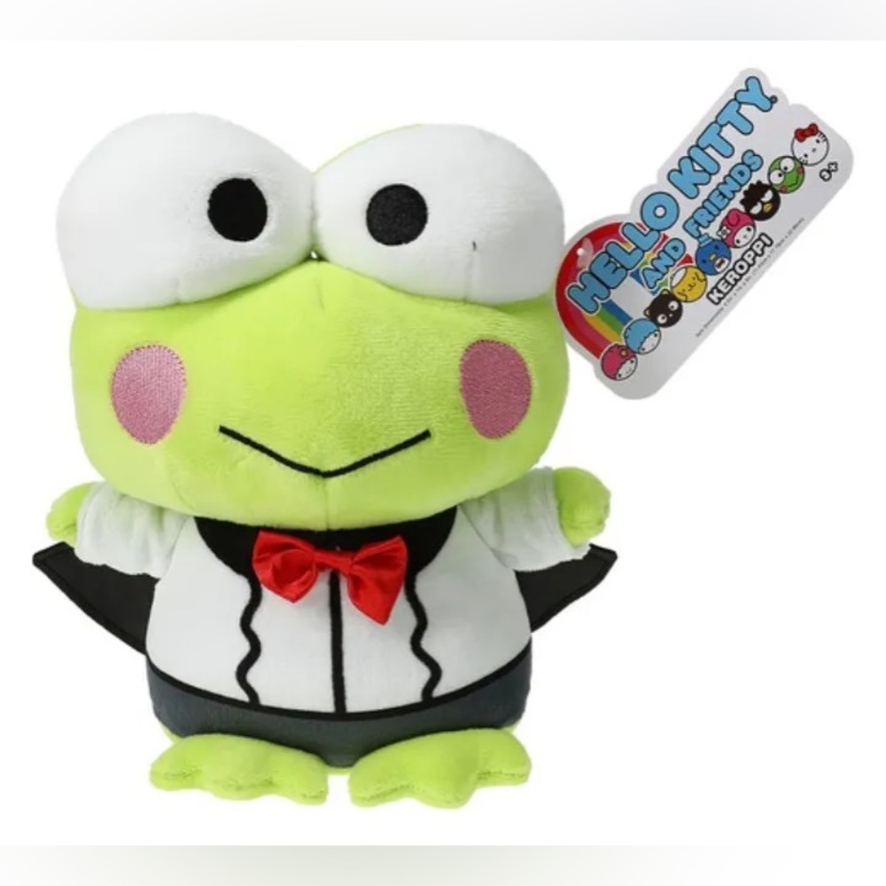 Keroppi vampire Halloween plush